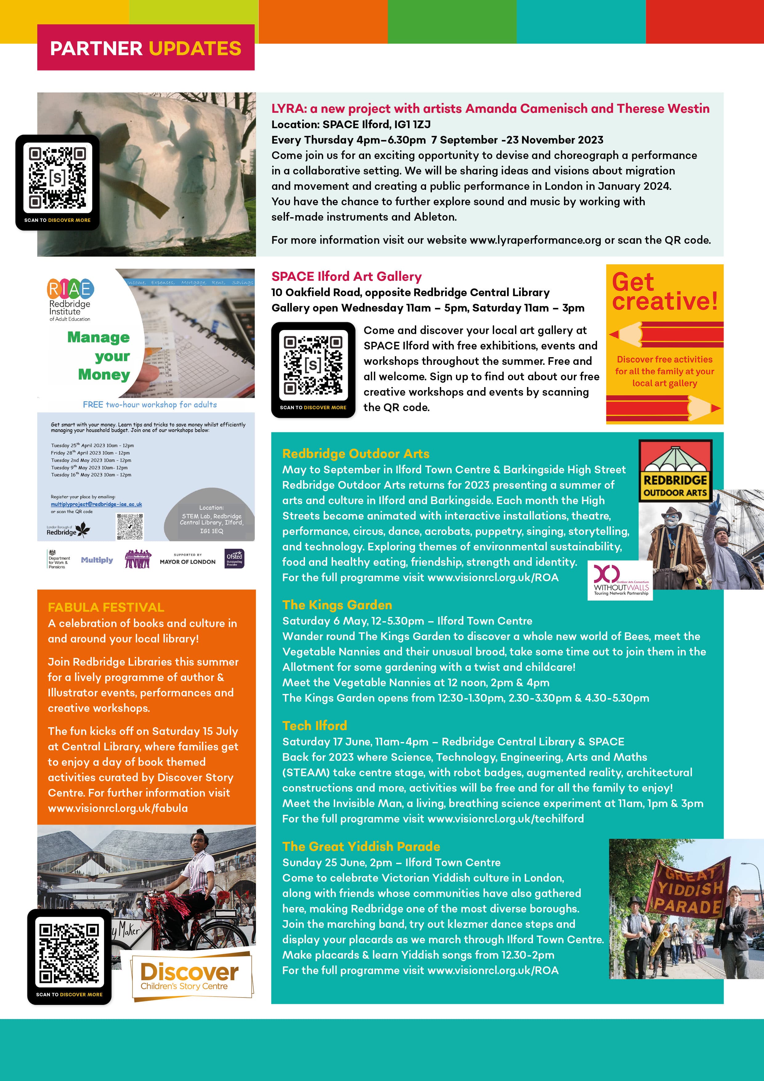 Ilford BID Newsletter April 2023 8 Pages A45